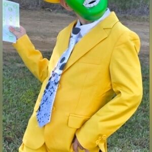 Moda Di Raza Tie Clip On Bow Double Layered The Mask Polka Dot White Black New